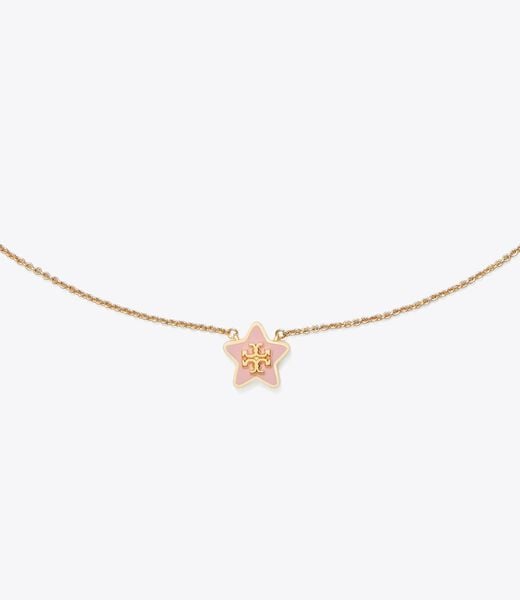 Forget Me Not Star Pendant Necklace tory burch forget me not star pendant necklace