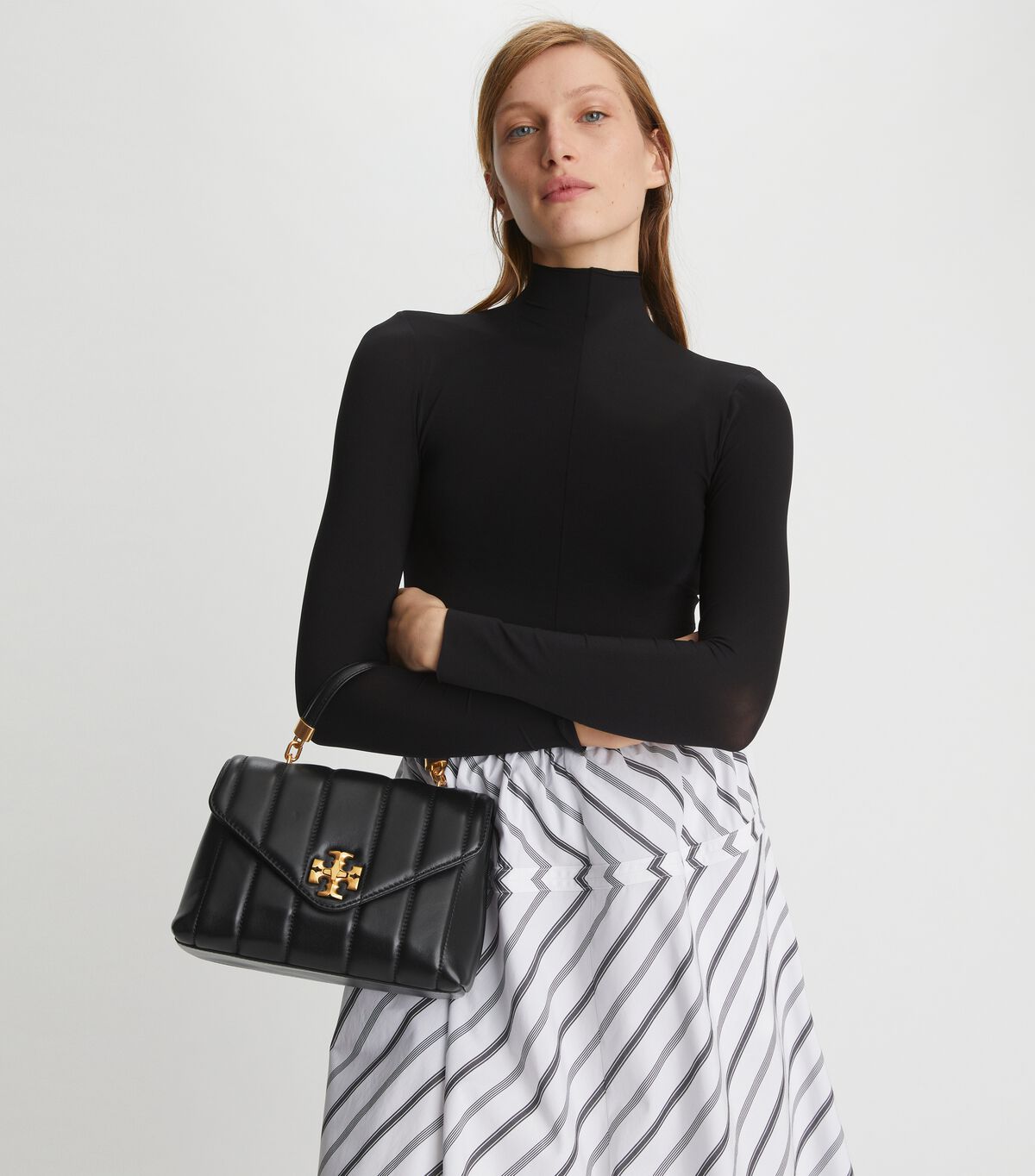 Small Kira Quilted Satchel | Handbags | Tory Burch