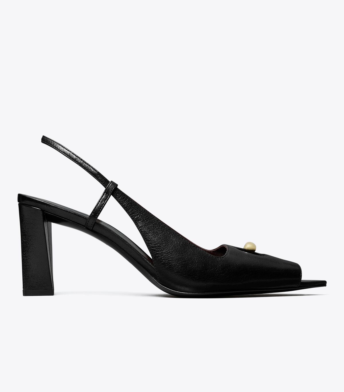 tory burch pierced peep toe slingback