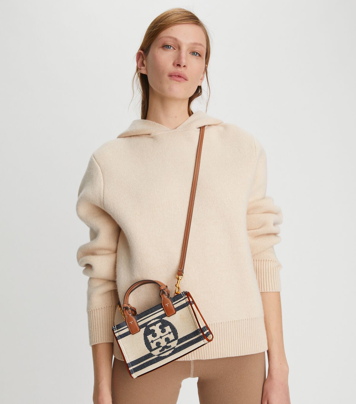 Ella Jacquard Stripe Mini Tote | Handbags | Tory Burch