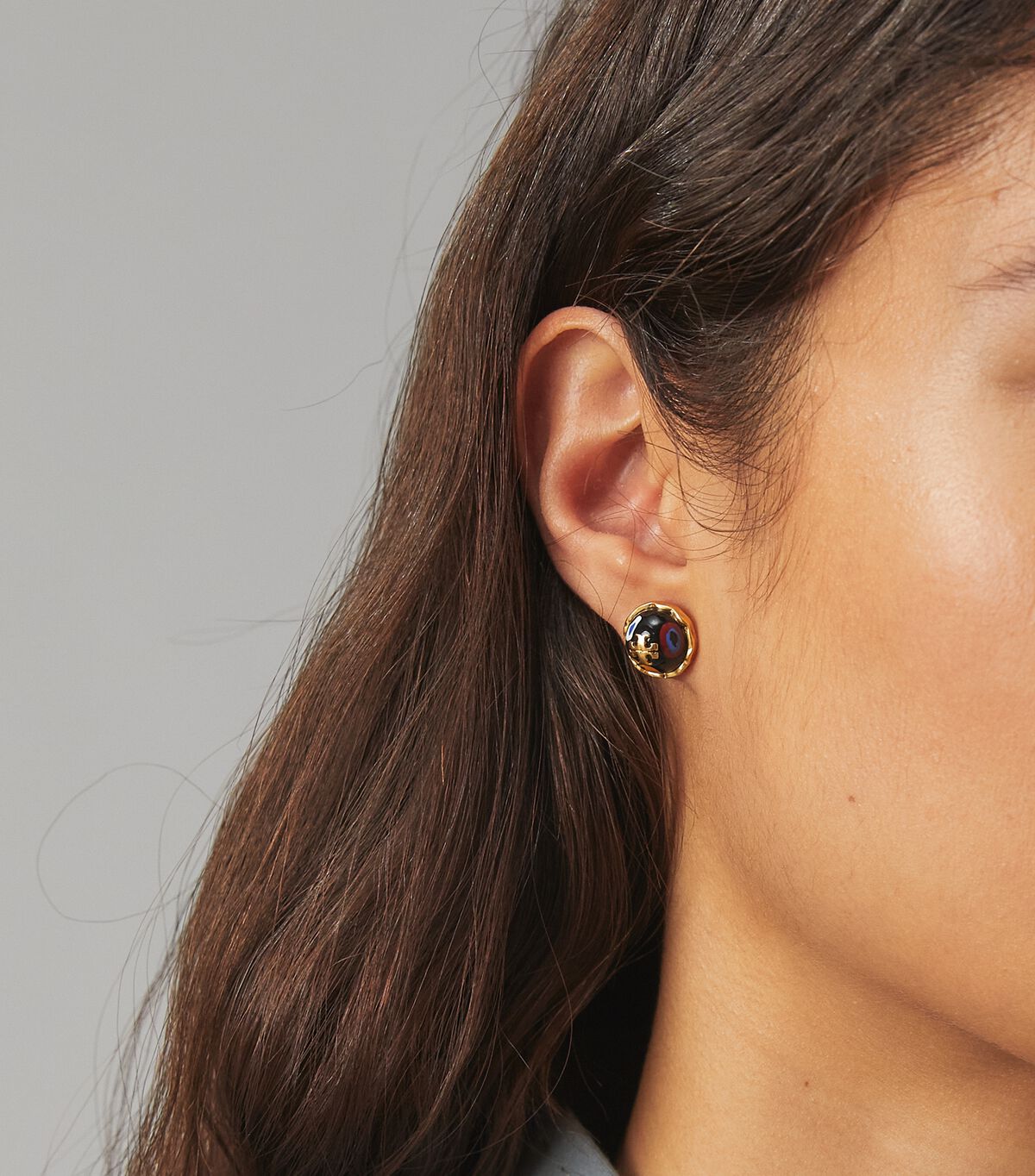 tory burch roxanne circle stud earring