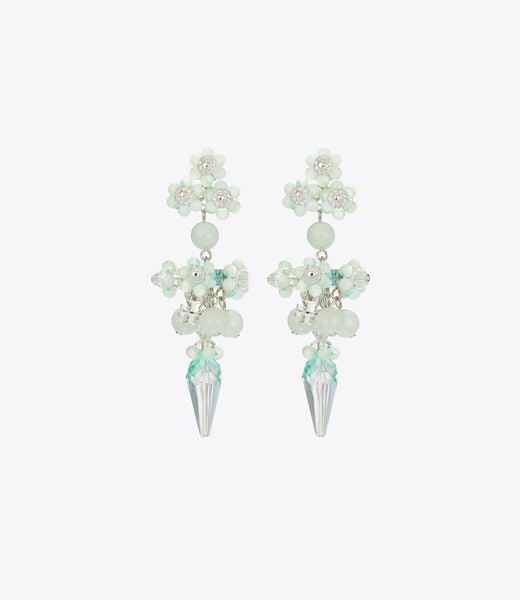 Curiosity Beaded Linear Earrings tory burch curiosity beaded linear earrings