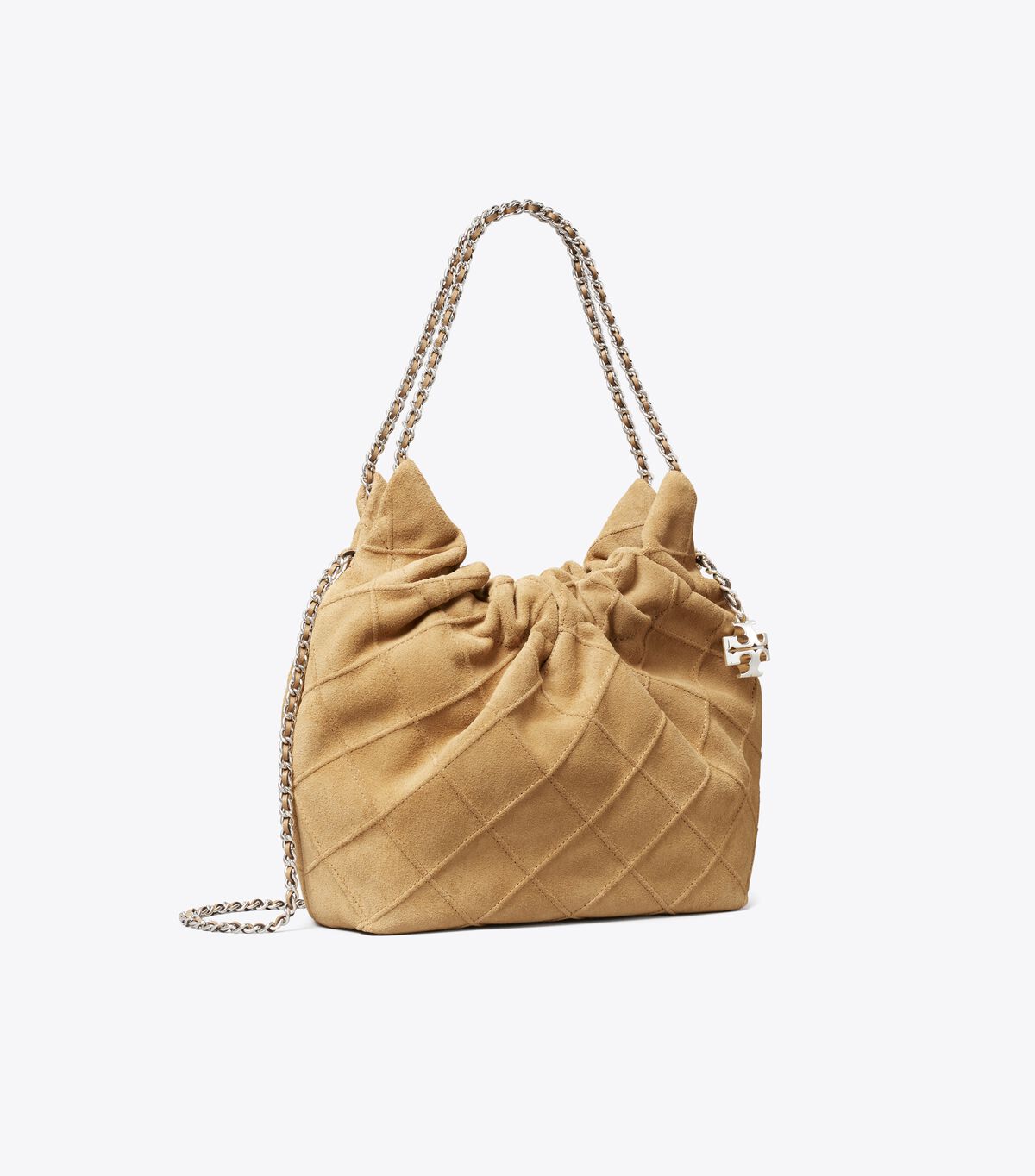 tory burch mini fleming soft suede hobo bag