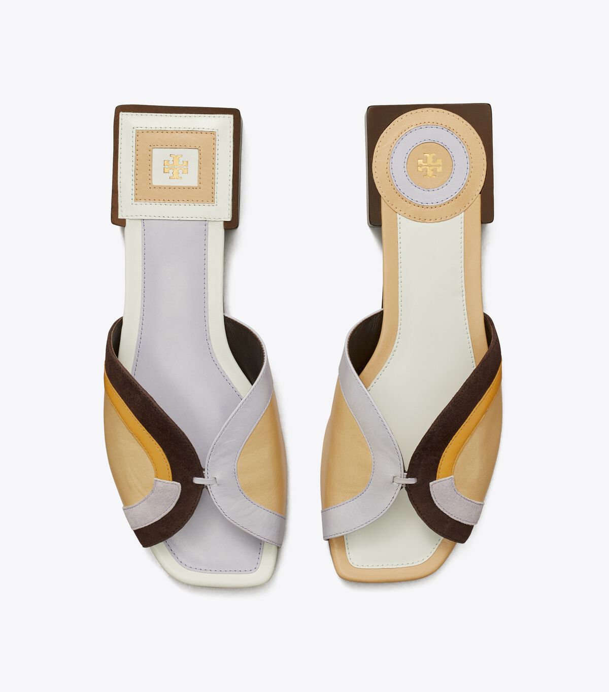 tory burch marquetry slide sandal