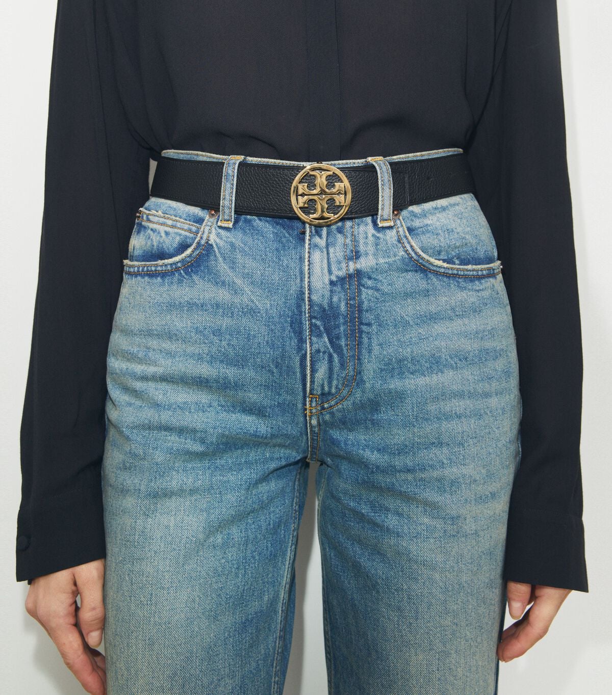 1.5" Miller Reversible Belt tory burch 1 5 miller reversible belt