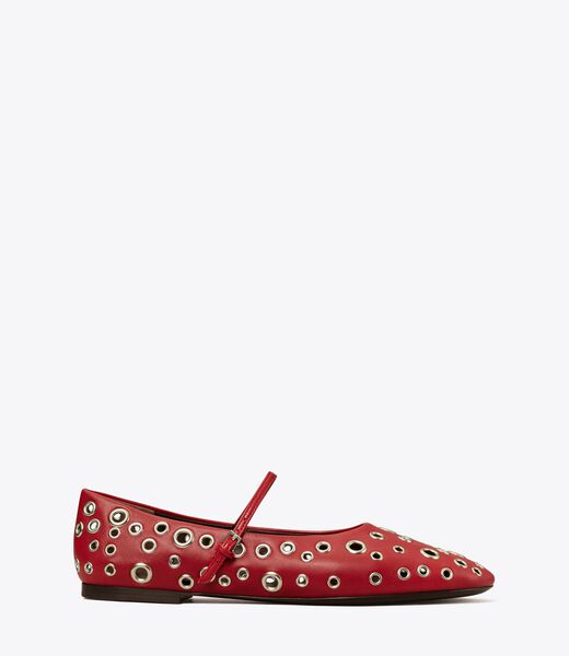 tory burch eyelet mary jane ballet