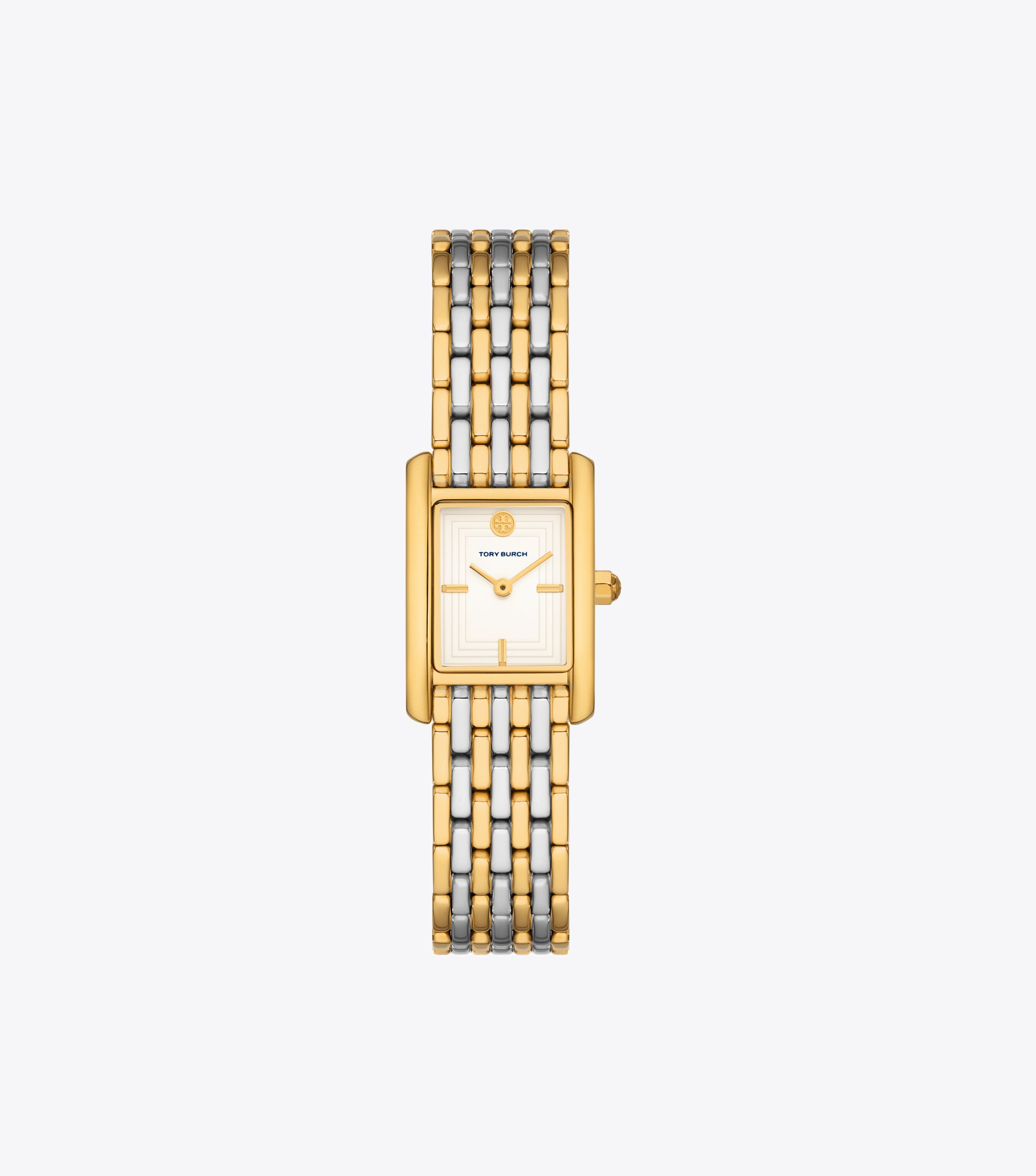 Mini Eleanor Watch, Ivory / Two-Tone | Tory Burch UAE