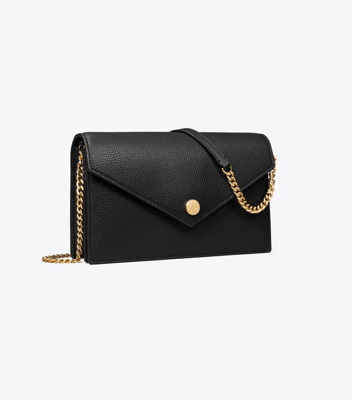 tory burch pebble envelope chain wallet