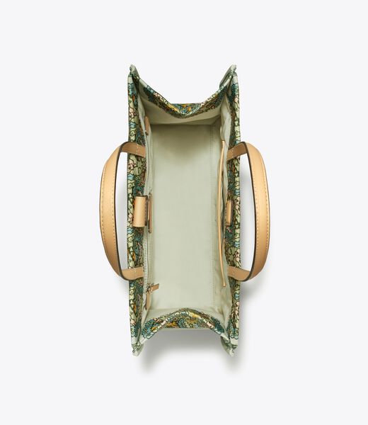 حقيبة إيلا الصغيرة المطبوعة tory burch حقيبة إيلا الصغيرة المطبوعة