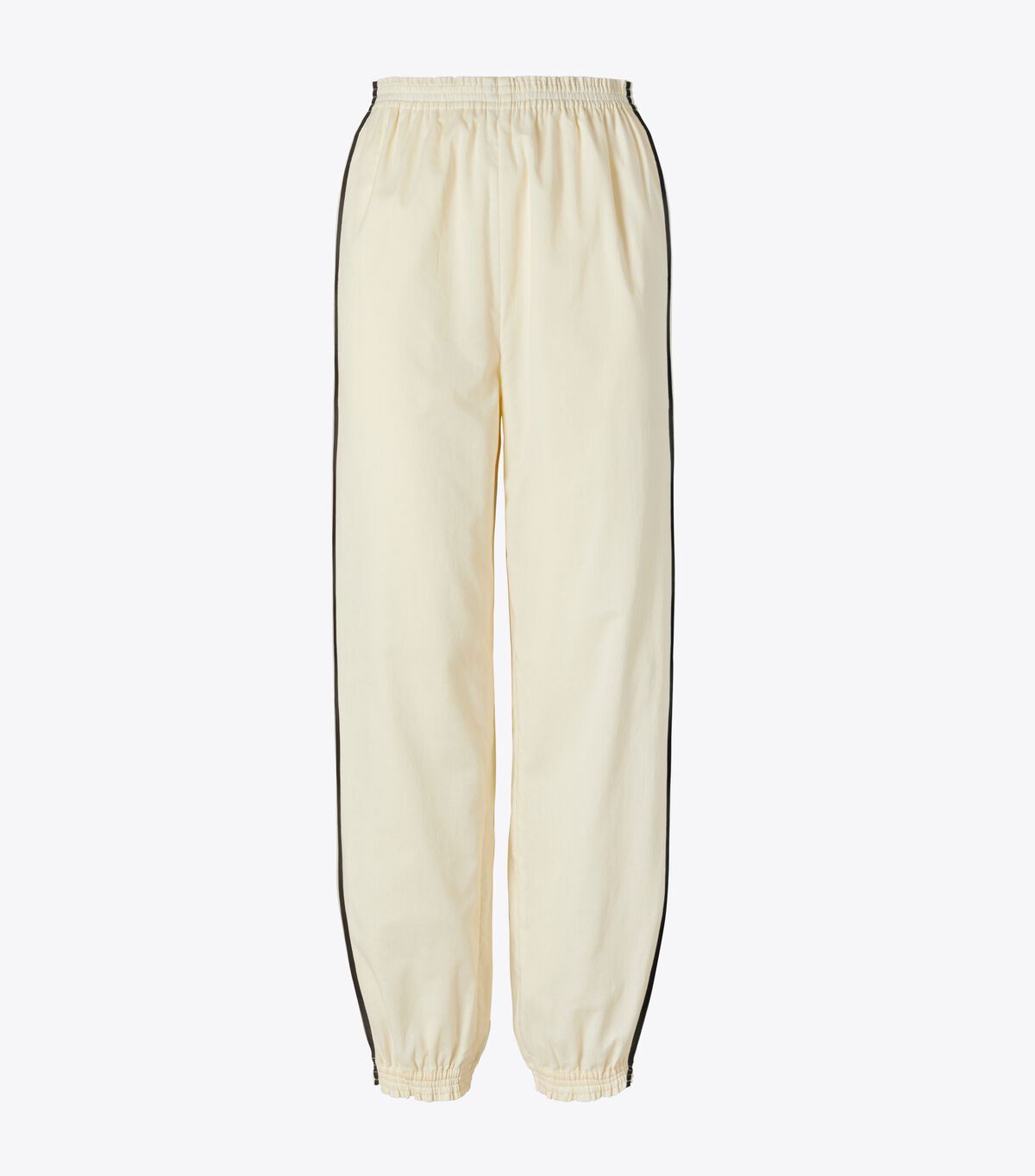 tory burch cotton elastic waist pant