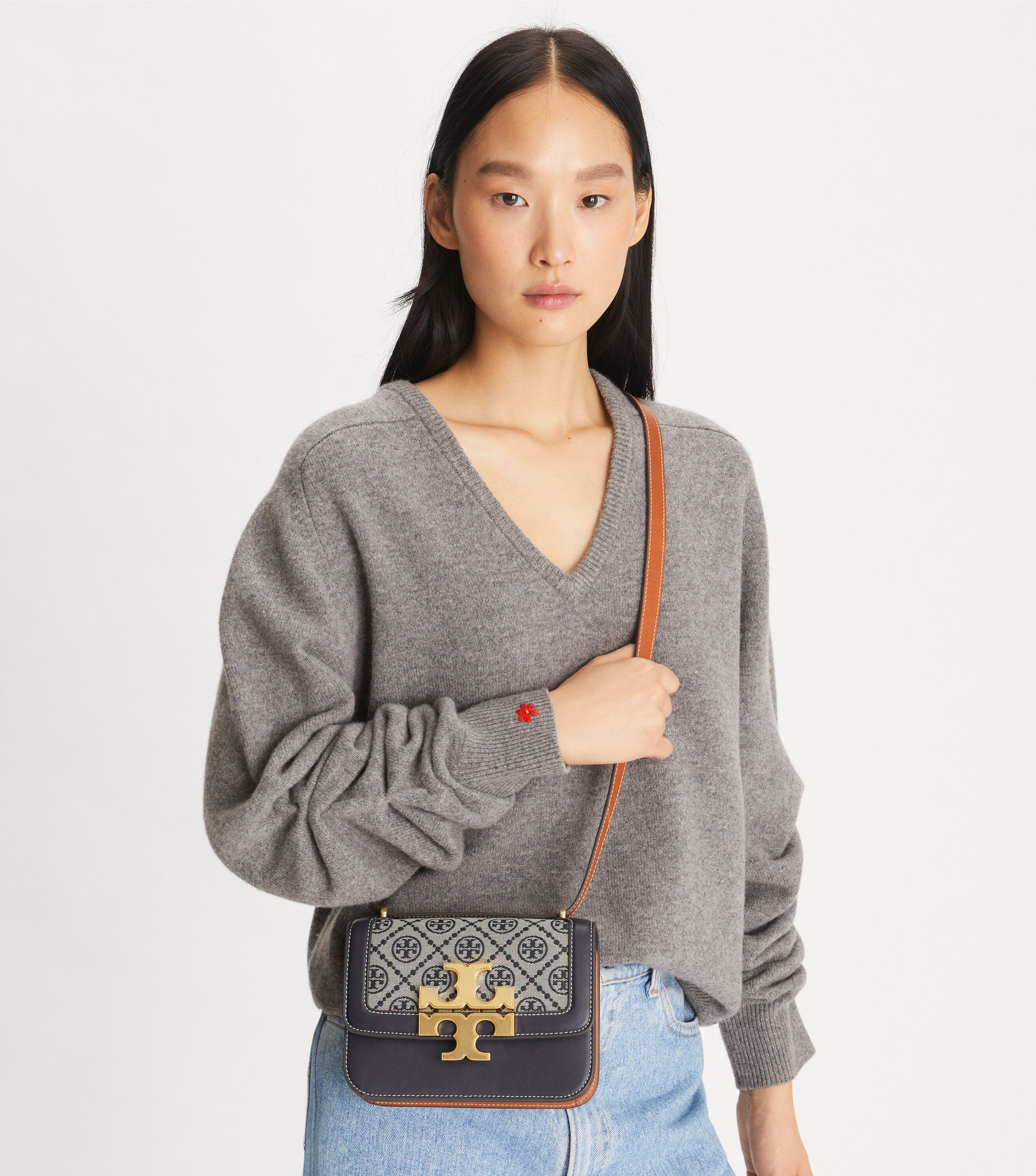 Tory burch crossover cheap