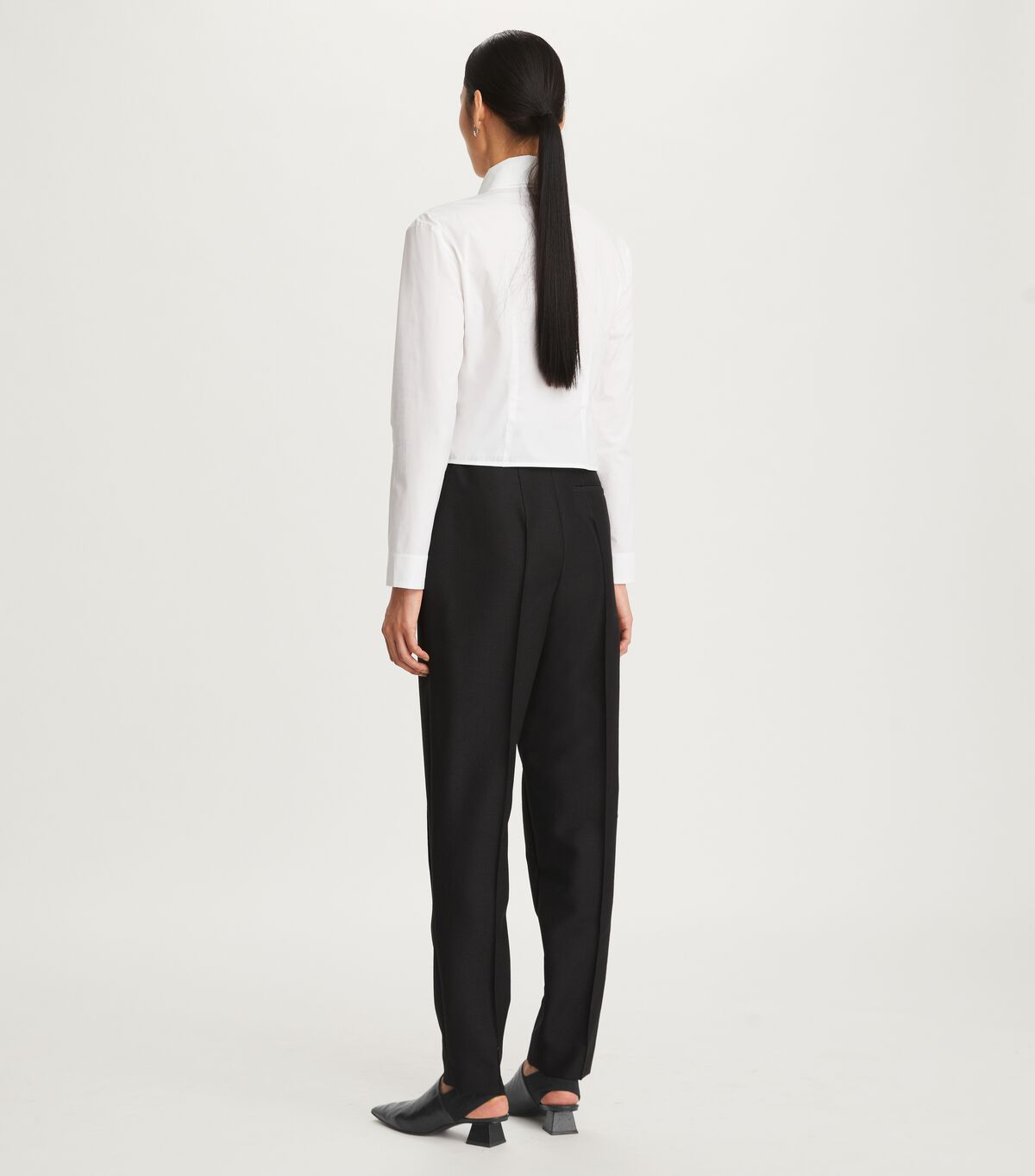 tory burch poplin wrap shirt