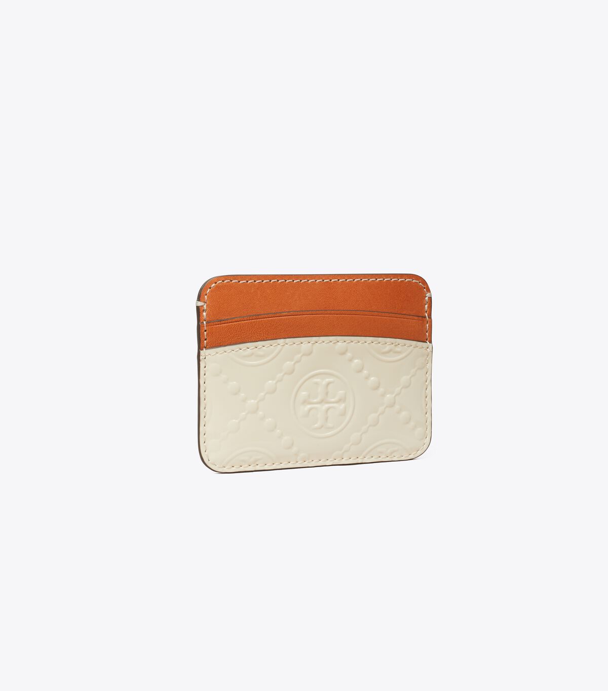tory burch t monogram patent card case