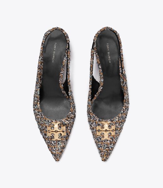 tory burch حذاء تشارلي ذو الكعب العالي