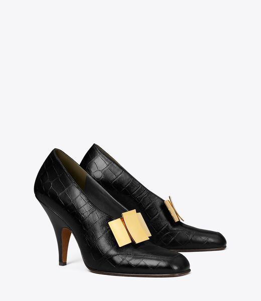 tory burch bunny knot pump