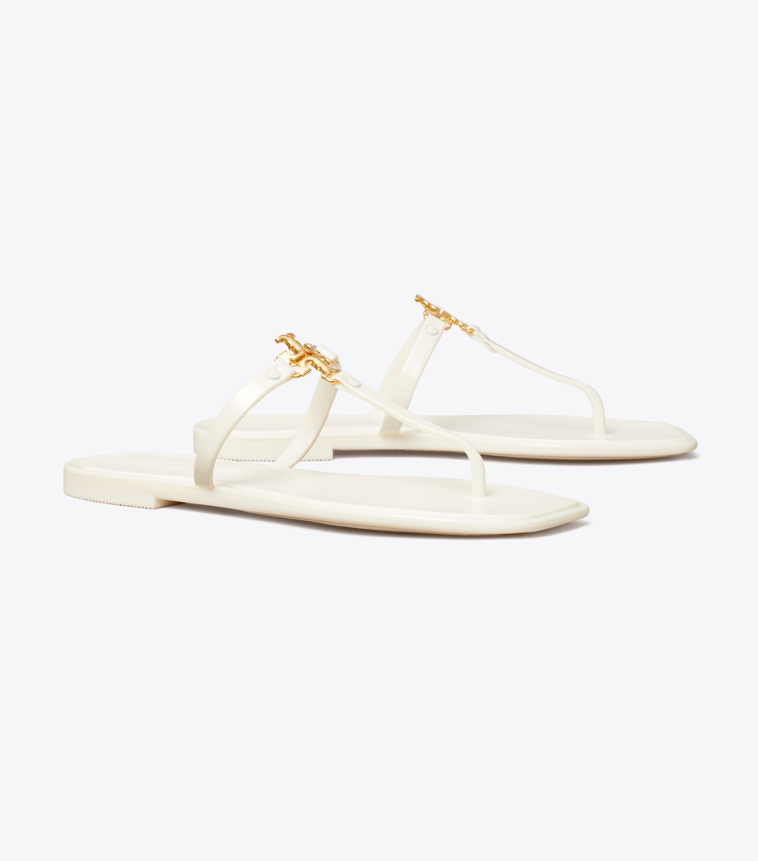Tory burch cheap jelly flip flops
