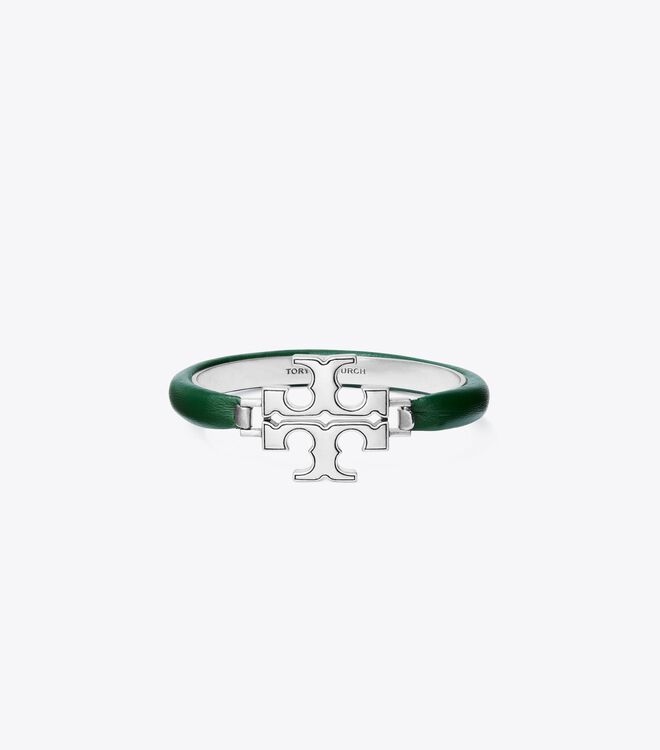 Eleanor Leather Hinged Bracelet
