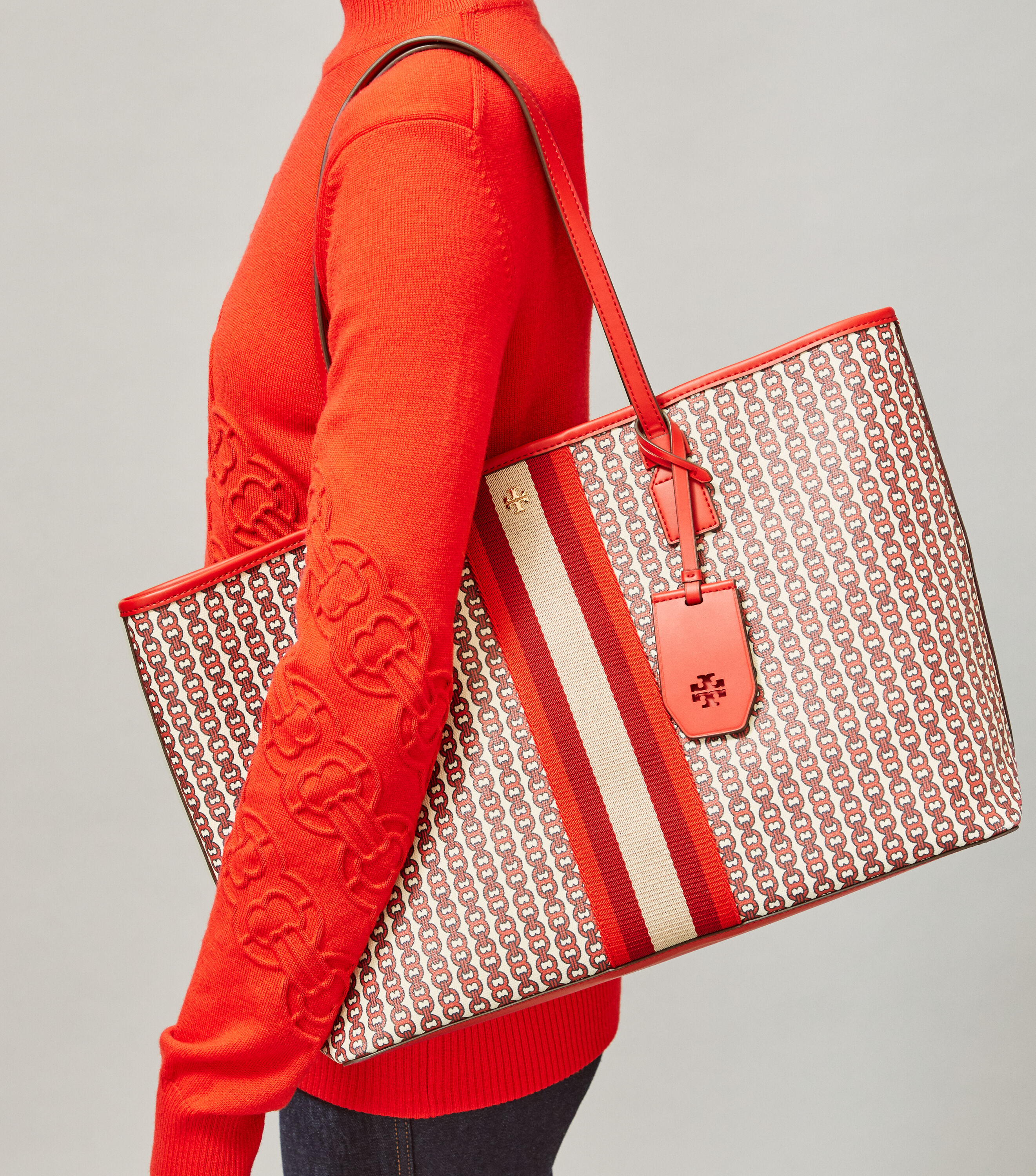 Gemini tory burch tote store