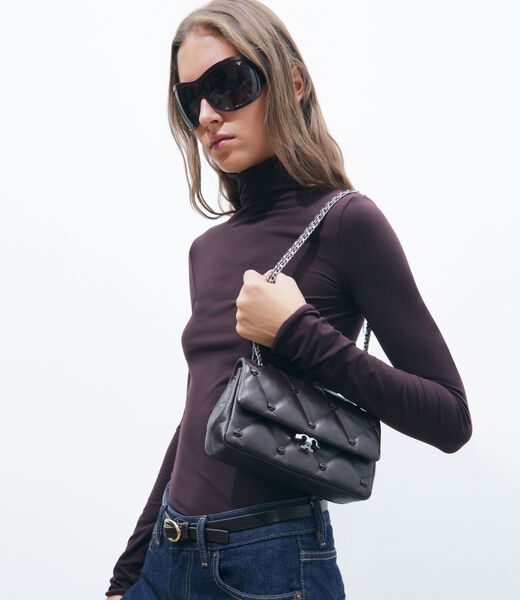 tory burch small bunny knot shoulder bag