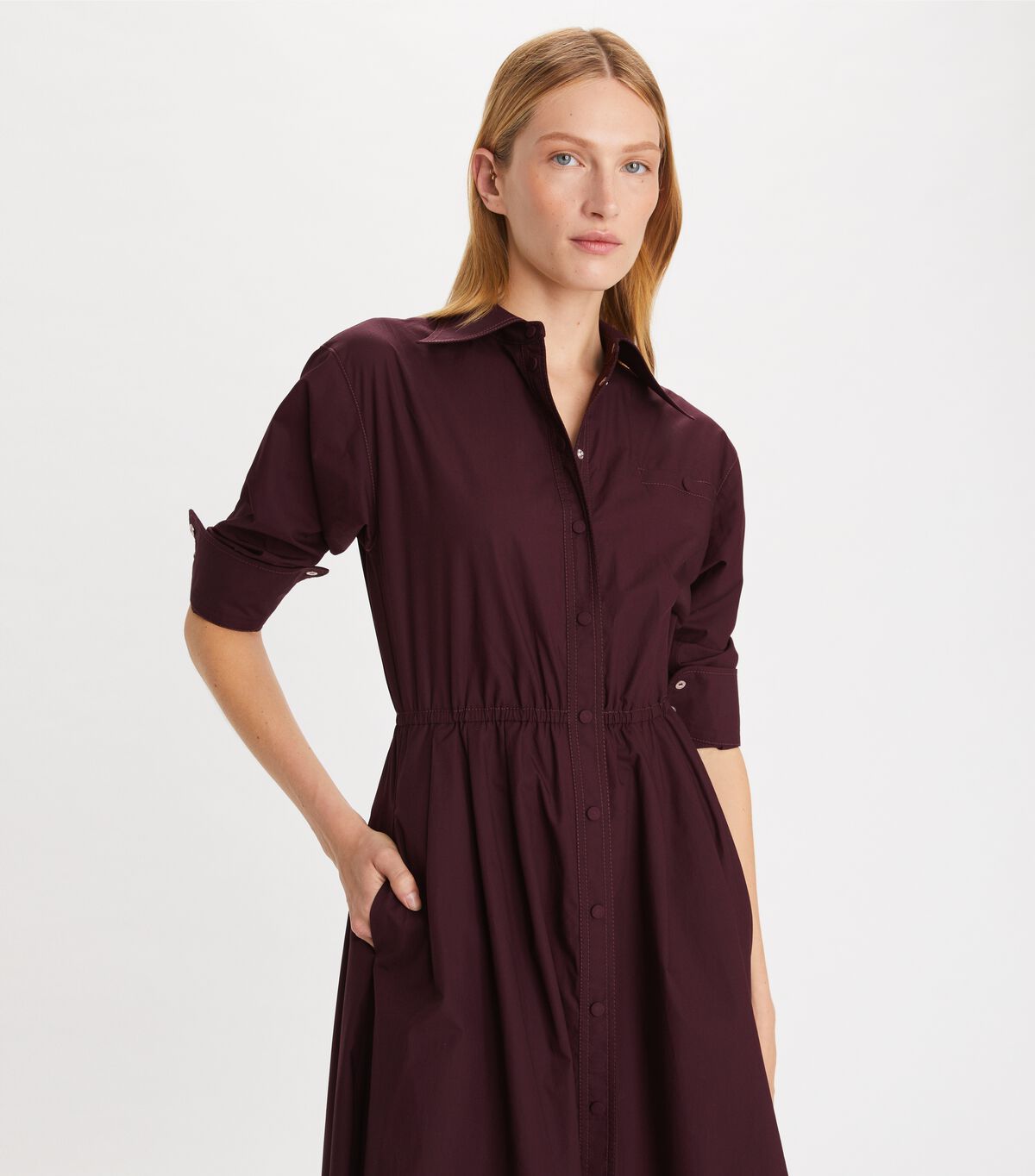 tory burch eleanor shirtdress
