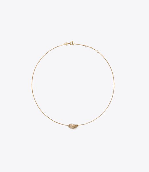 tory burch wave pav pendant