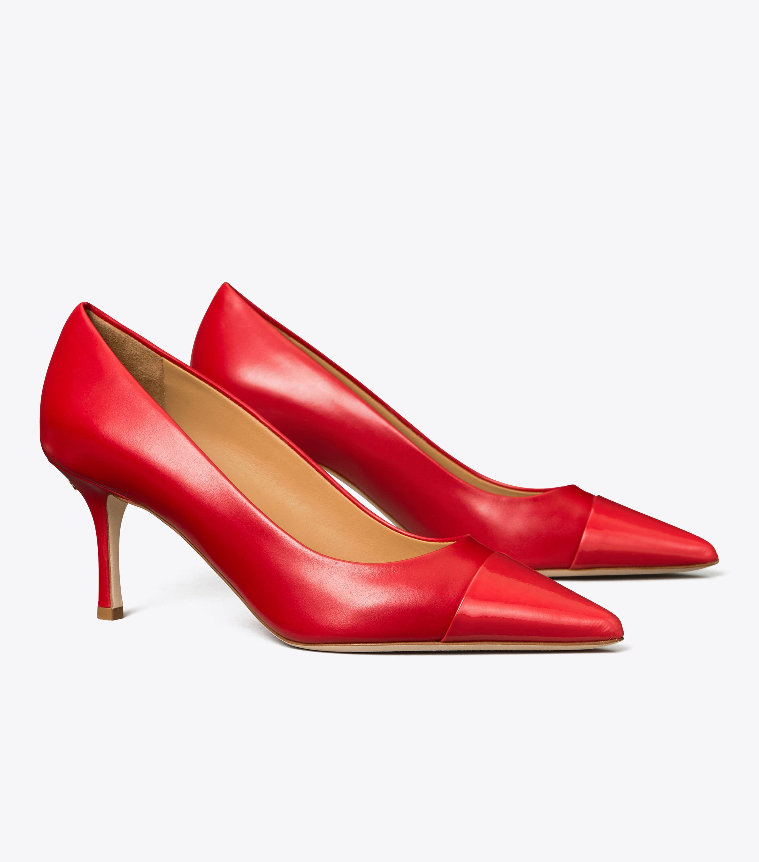 Tory burch red top pumps