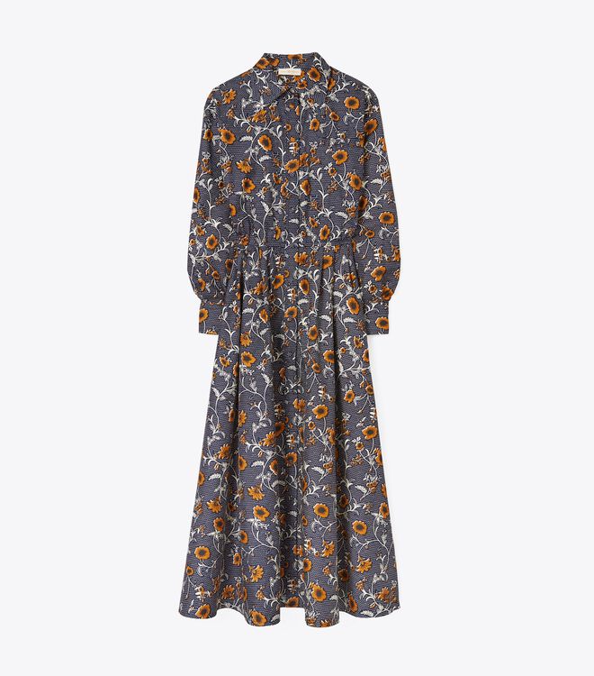 Eleanor Silk Twill Dress