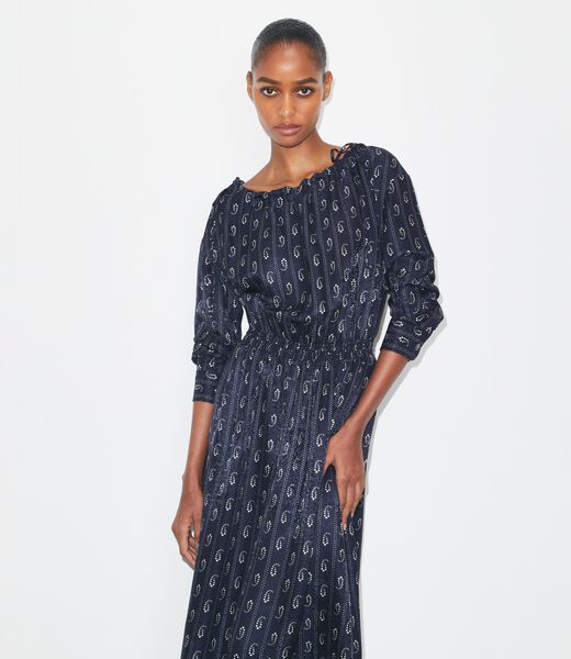 tory burch silk dress