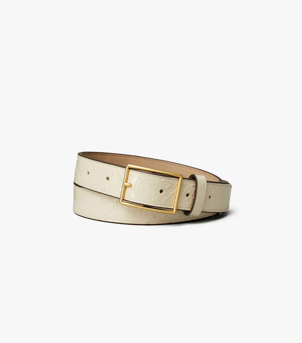 tory burch 1 t monogram patent belt