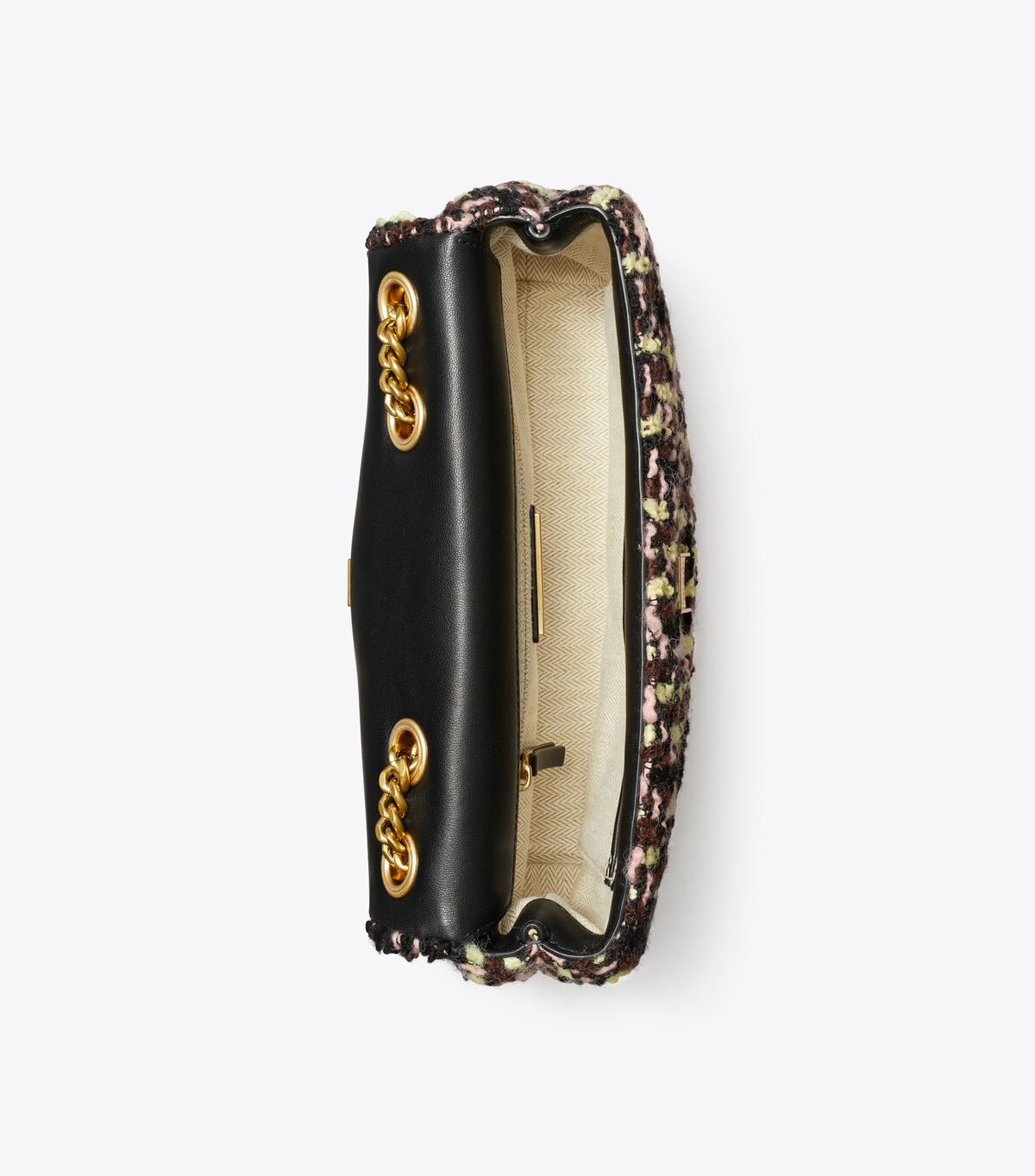 tory burch small kira tweed convertible shoulder bag