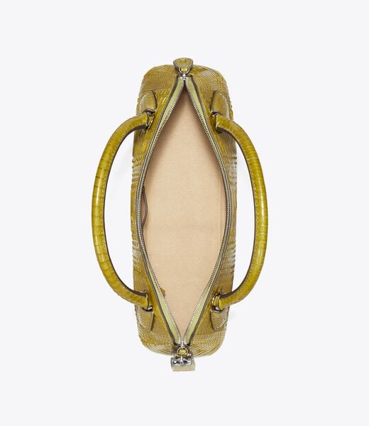 Lock Snake Top Handle Bag tory burch lock snake top handle bag