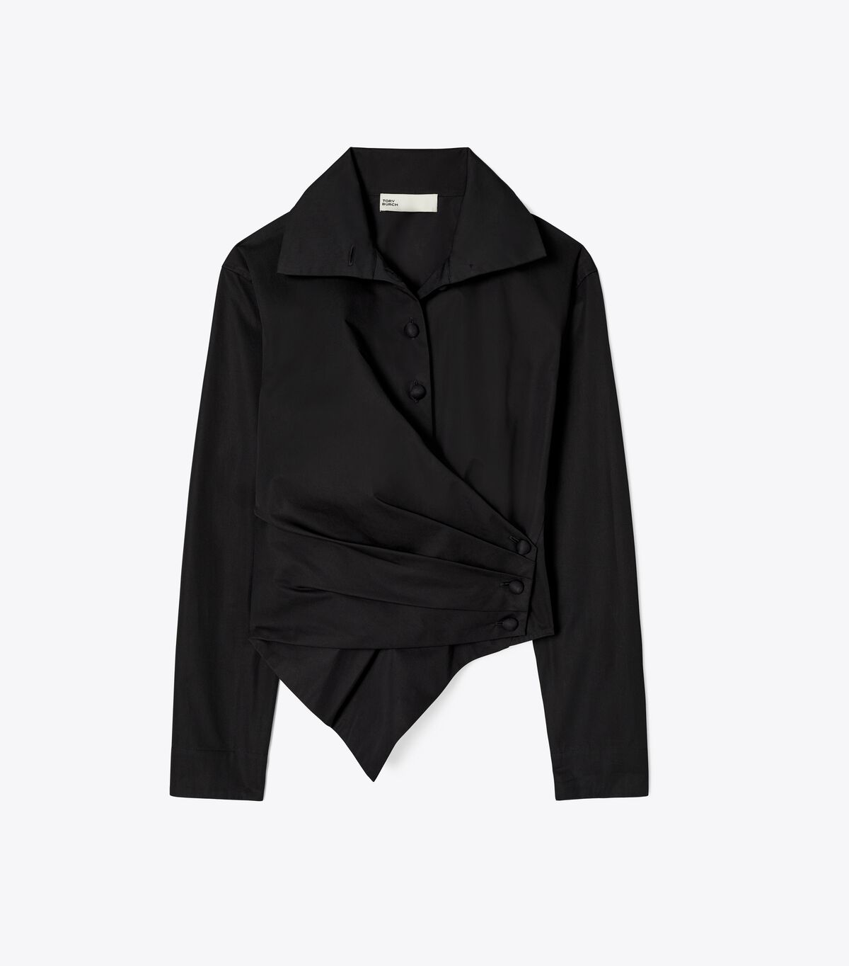 Poplin Wrap Shirt