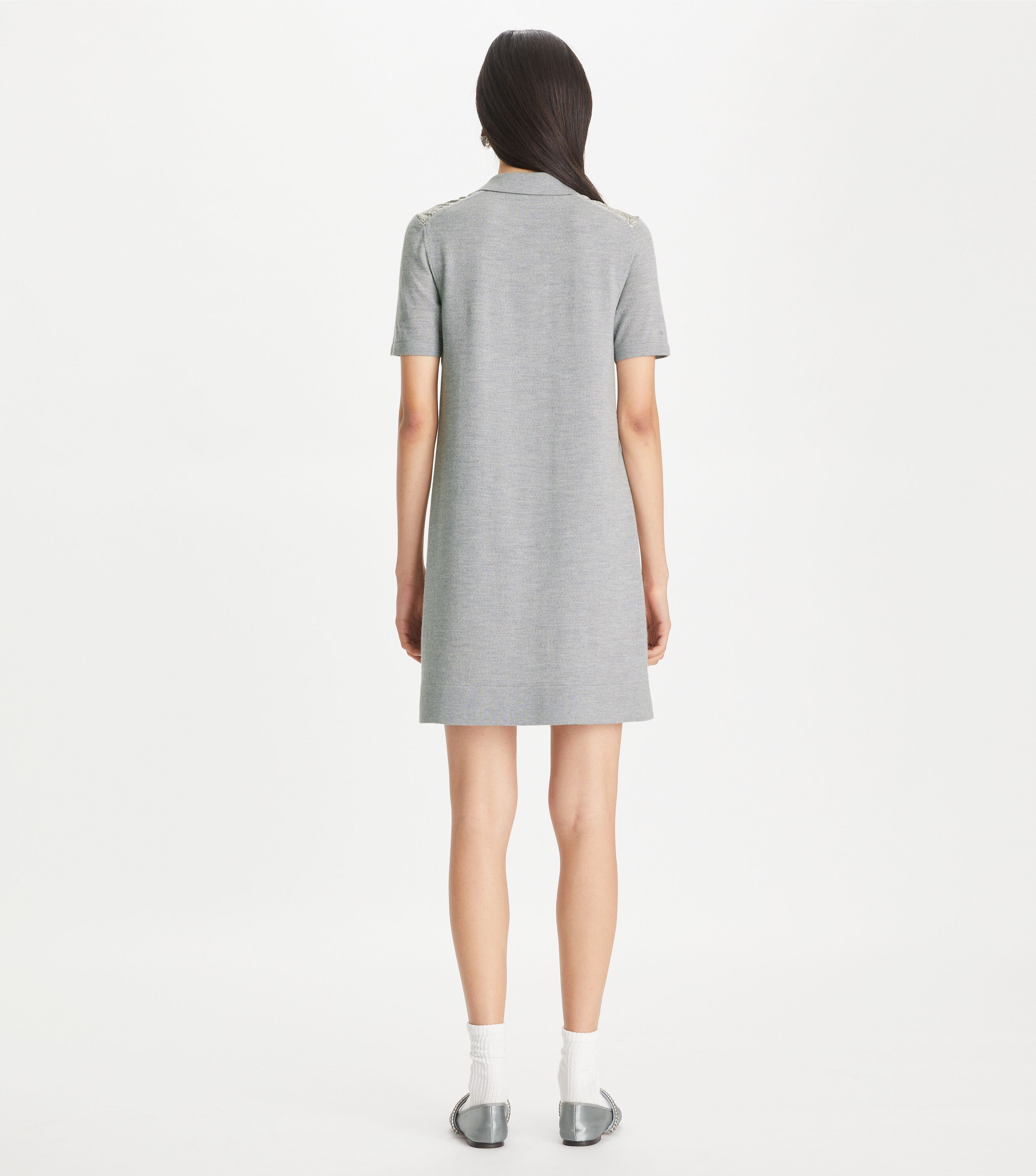 Tory burch silk front sweater dress on sale