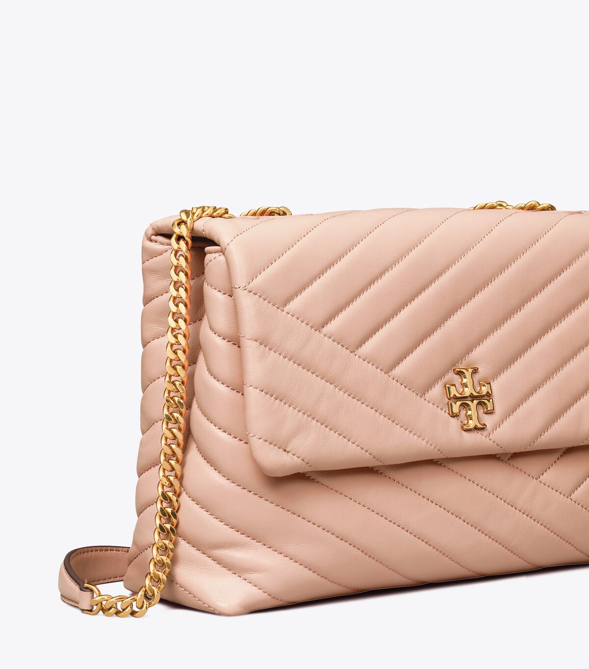 KIRA CHEVRON CONVERTIBLE SHOULDER BAG