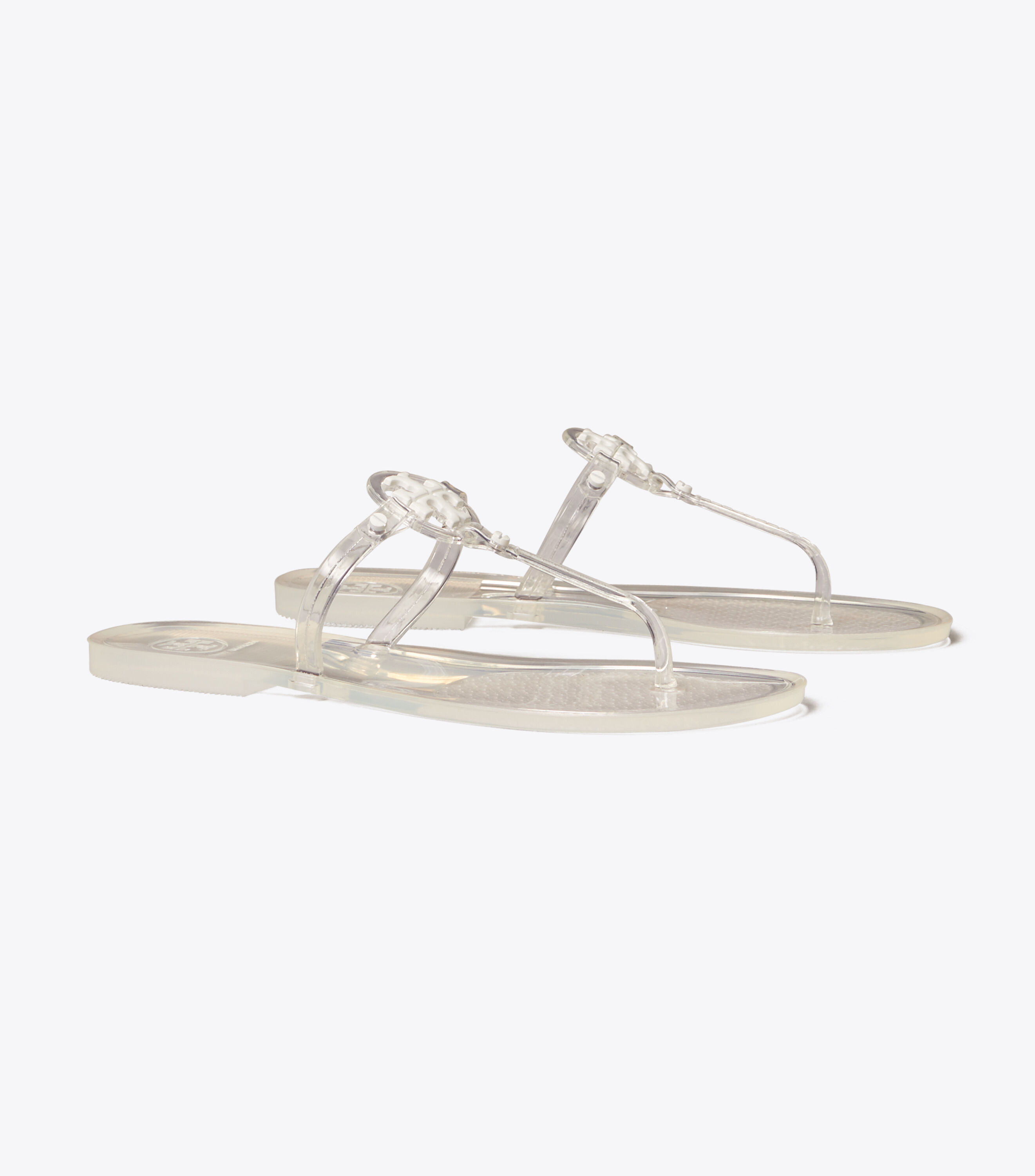 Tory burch best sale jelly sandals clear