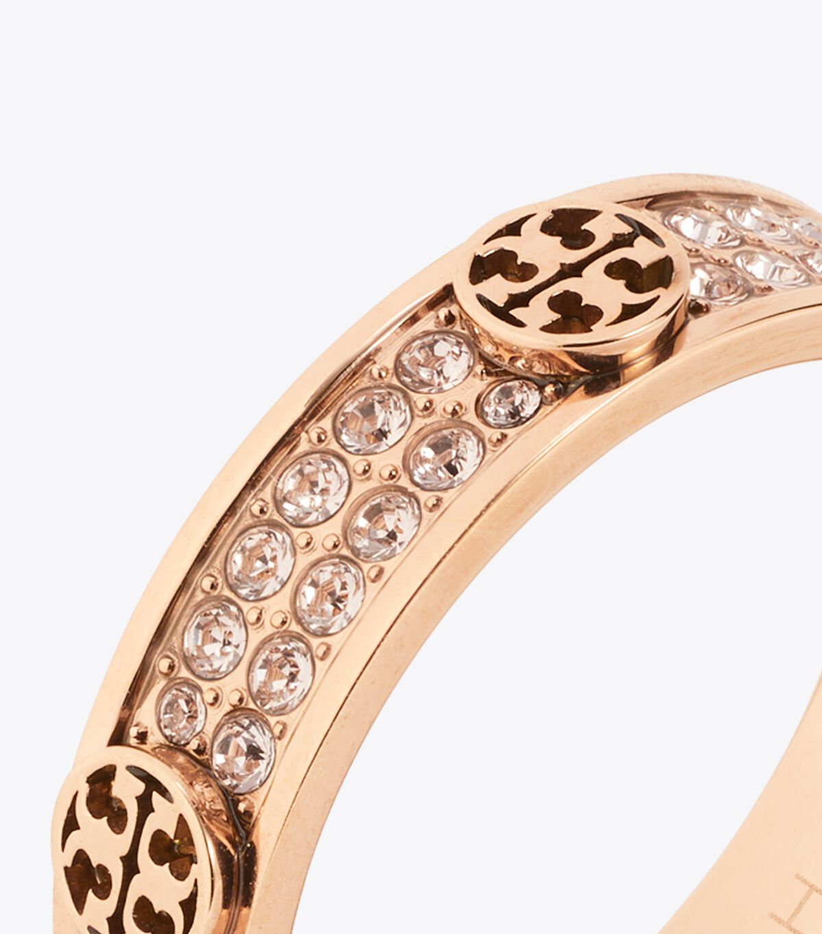 tory burch icon pave ring