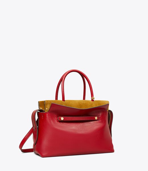 tory burch mercer textured satchel