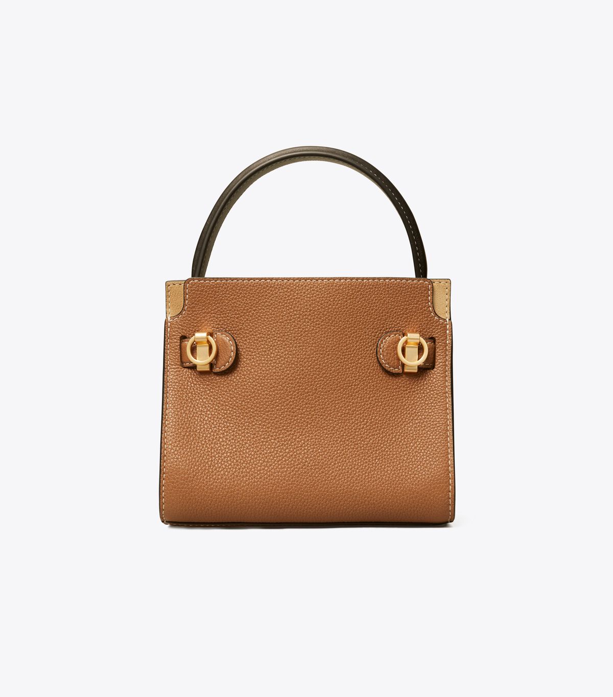tory burch petite lee radziwill pebbled double bag