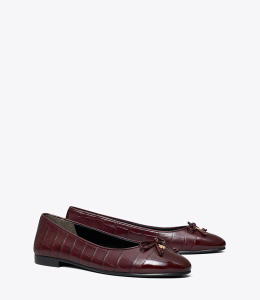 tory burch cap toe ballet