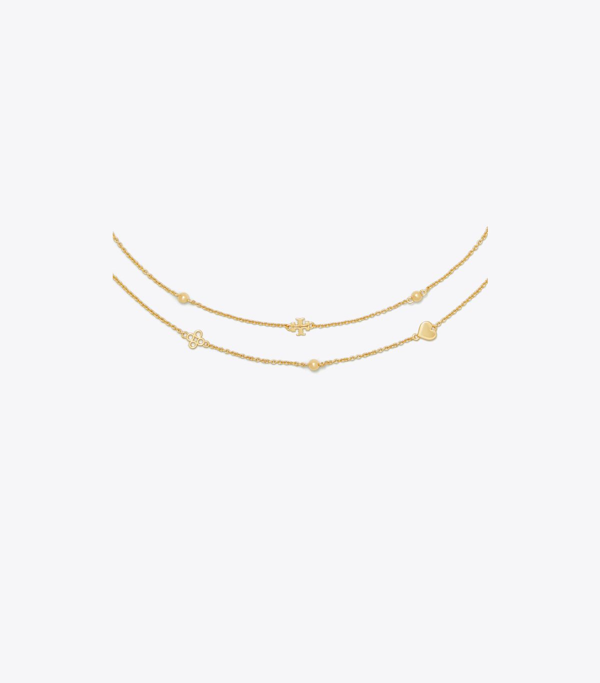 tory burch layered kira necklace