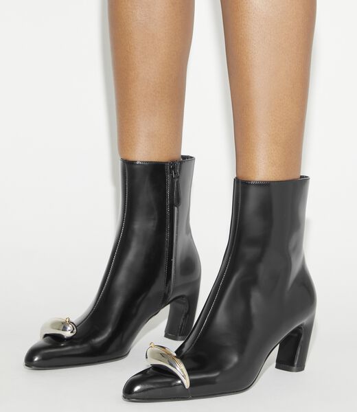 tory burch pierced ankle boot