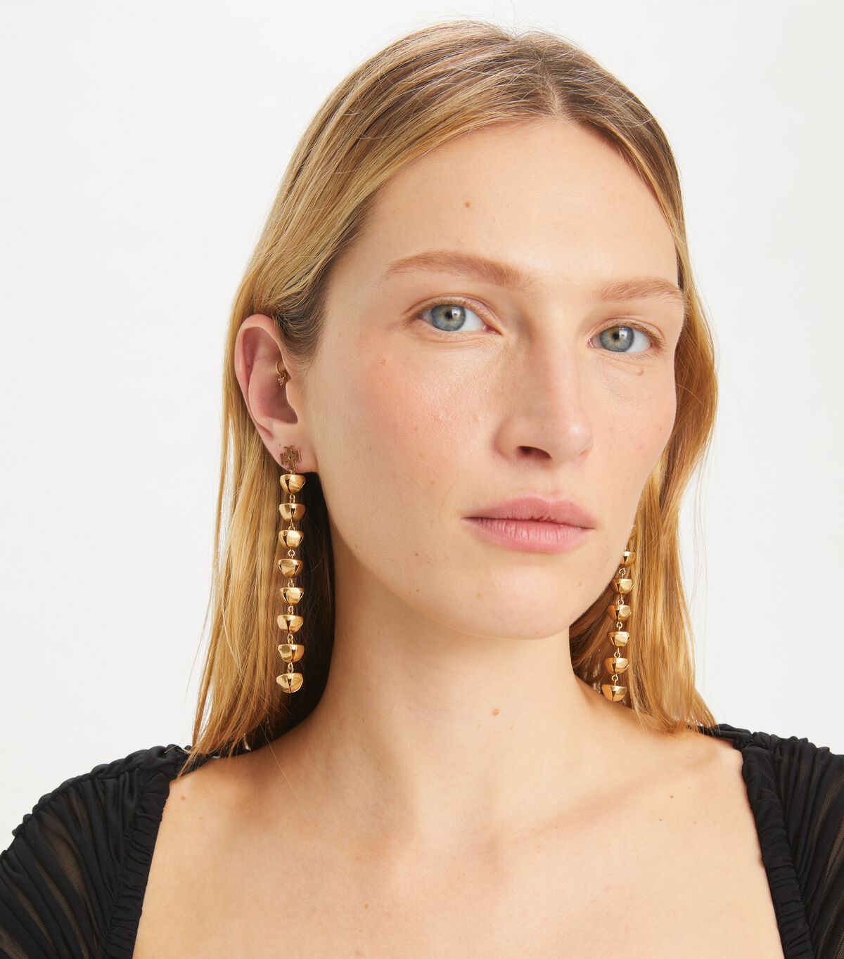 tory burch bell linear earring