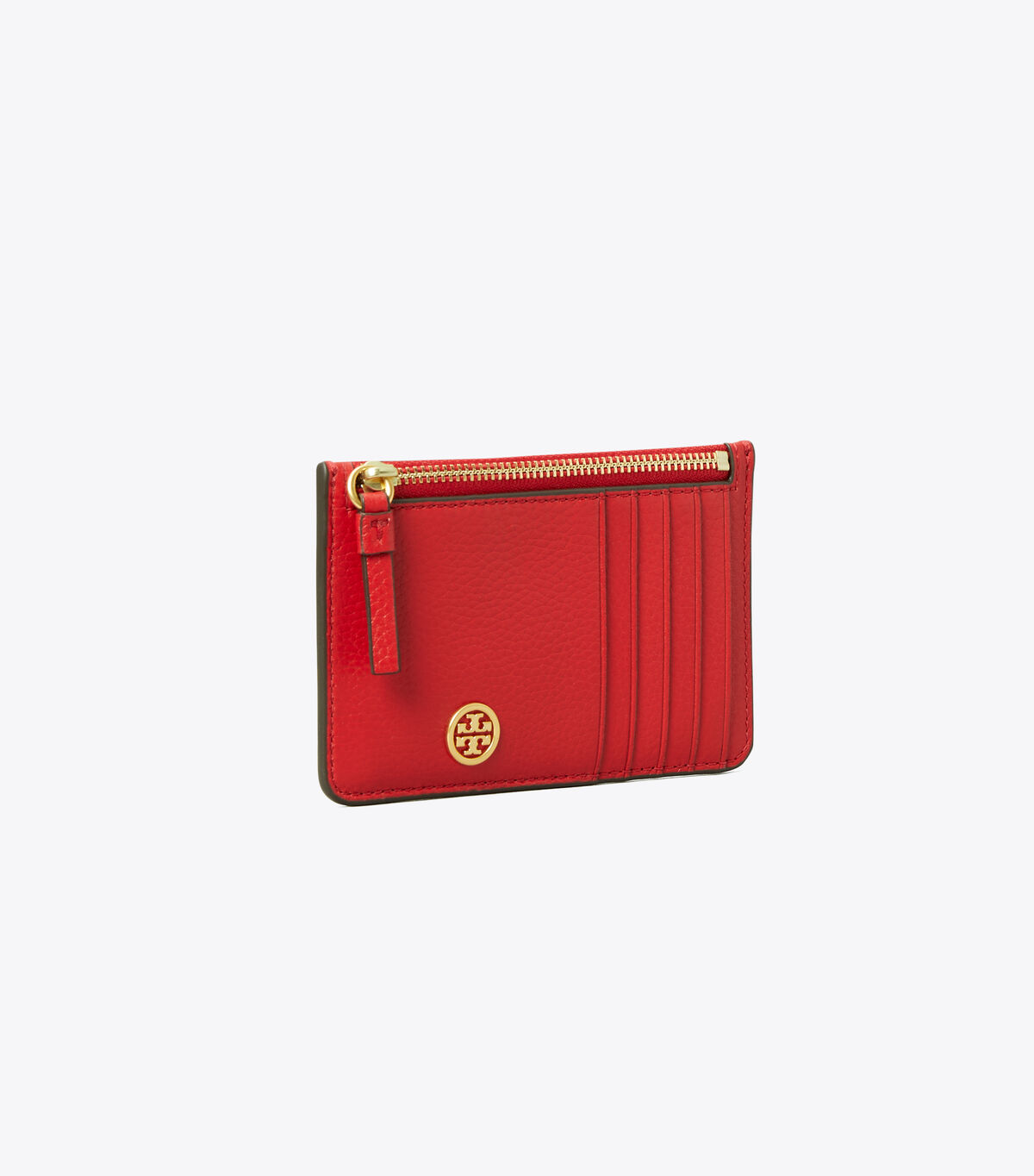 tory burch walker top zip card case