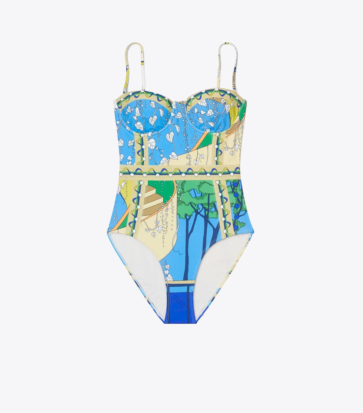 Printed Swimsuit tory burch printed swimsuit