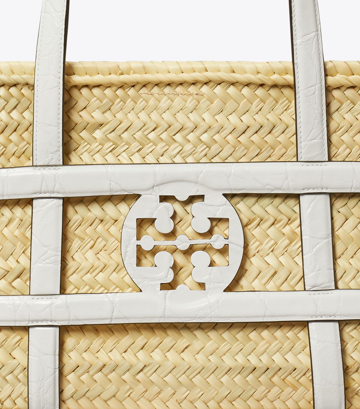tory burch ella straw basket
