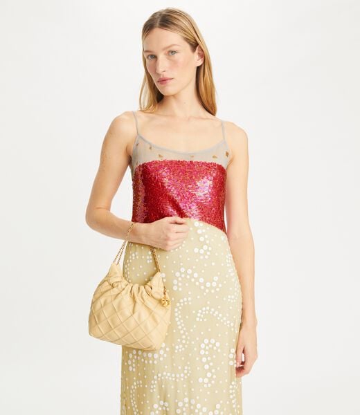 tory burch mini fleming soft hobo bag