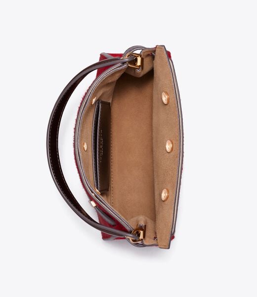 Petite Lee Radziwill Calf Hair Double Bag tory burch petite lee radziwill calf hair double bag