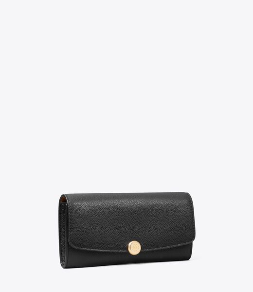 tory burch romy long flap wallet