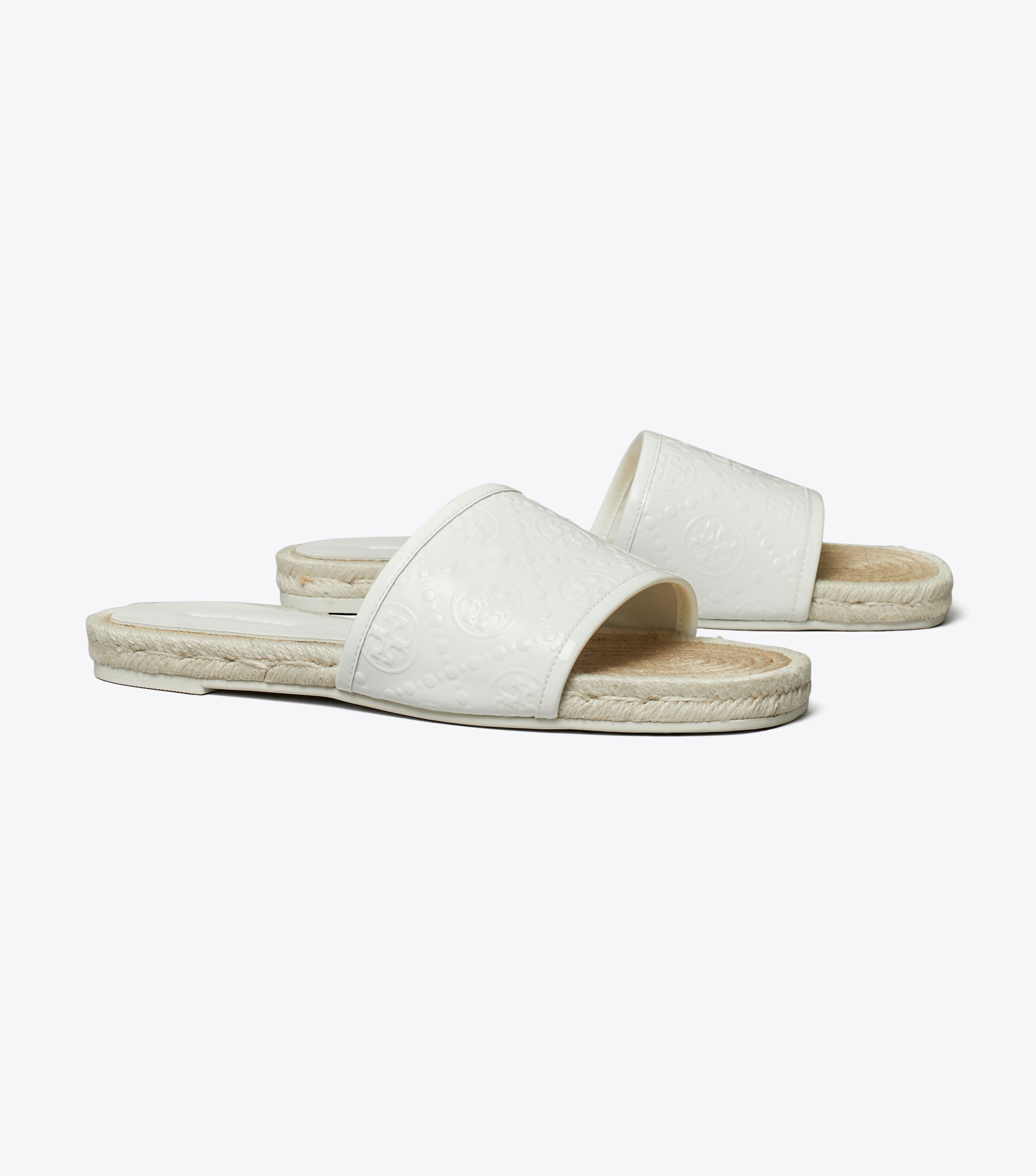 Tory burch espadrille slide outlet