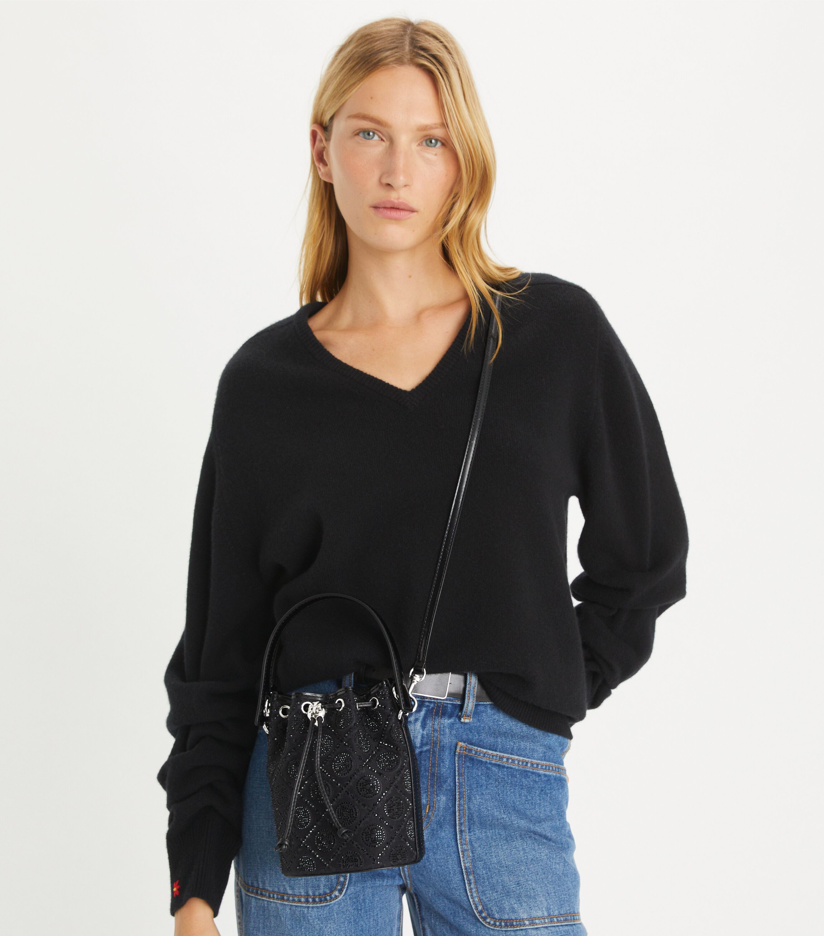 Tory burch bucket bag store